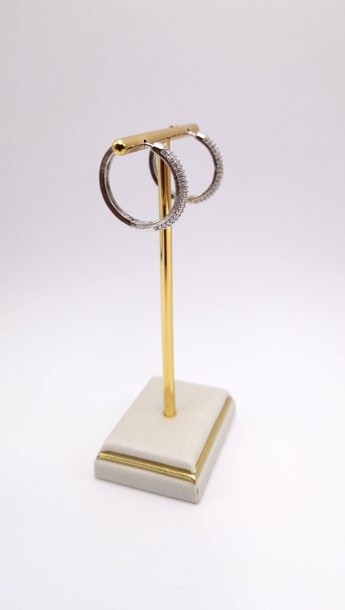 Brinco Argola Prata nobre Fernanda