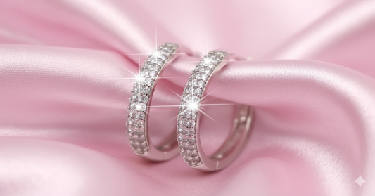 Brinco Argola Prata nobre Fernanda