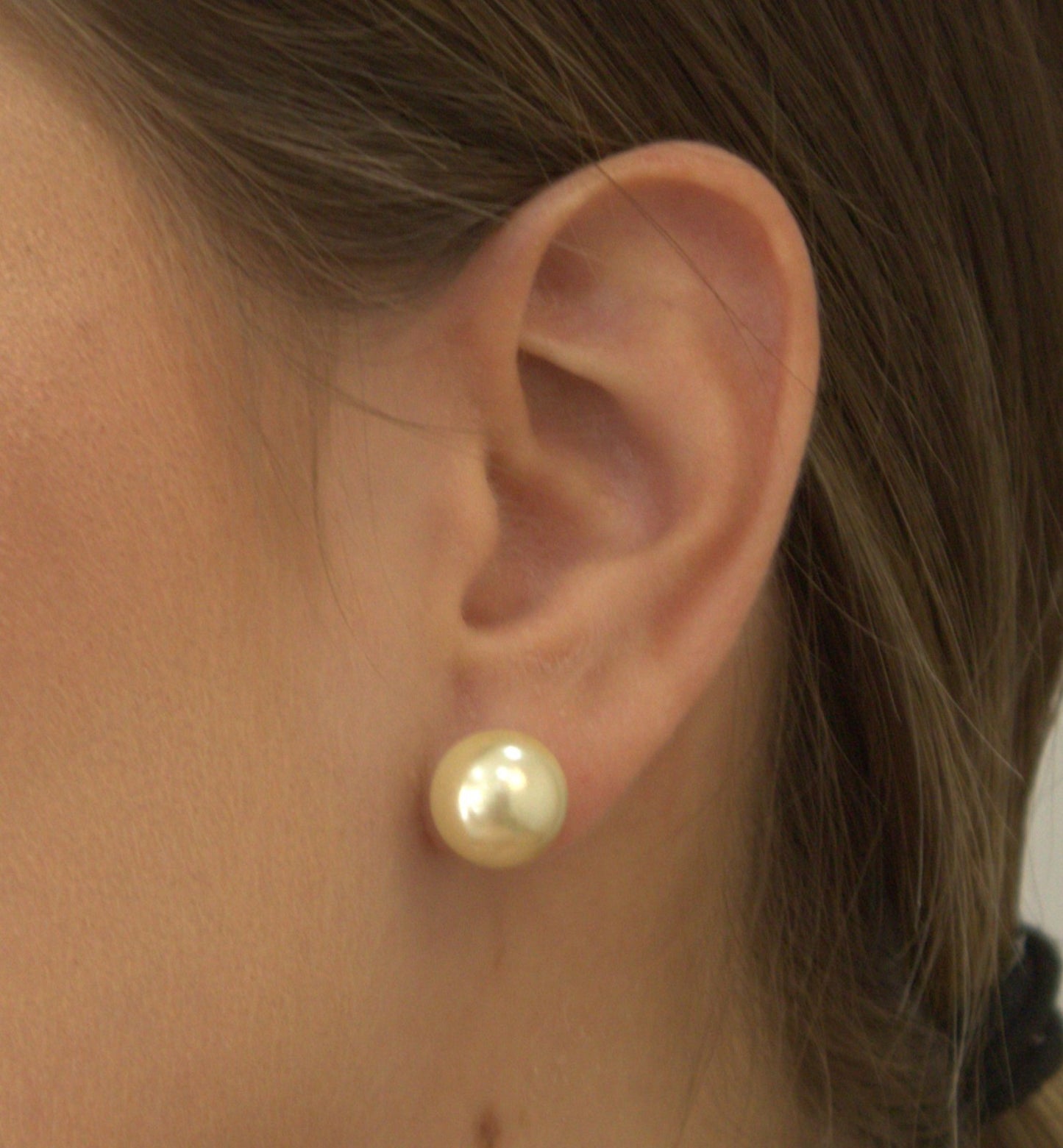 Brinco de Pérola Grande Primeira Linha