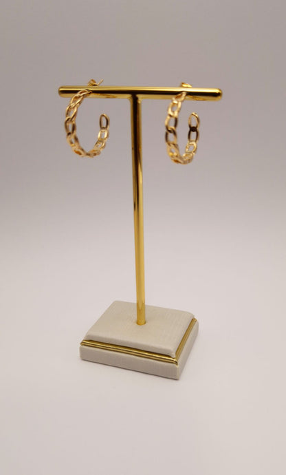 Brinco Argola vazado sol de verão