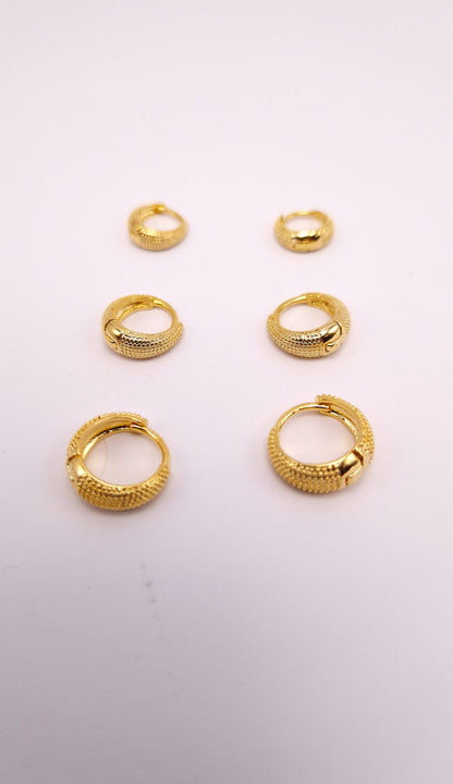 Brinco Trio Argolas Mara