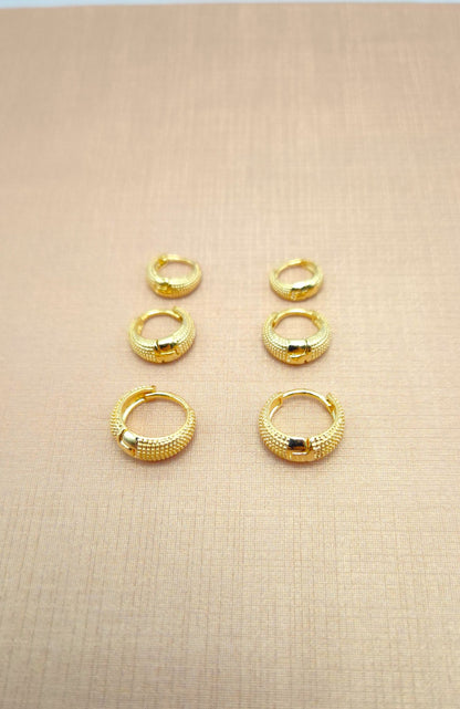 Brinco Trio Argolas Mara