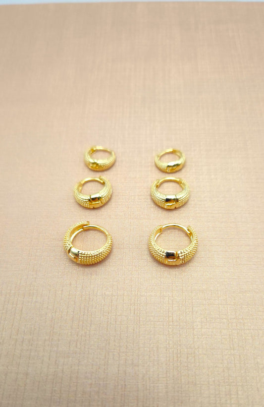 Brinco Trio Argolas Mara