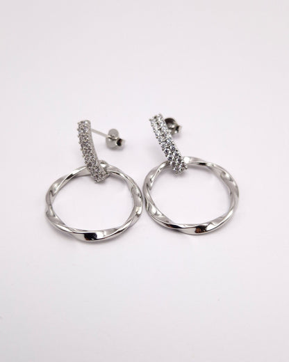 Brinco de argola Priscila