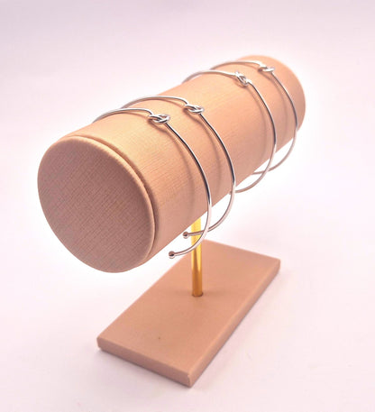 Bracelete em prata nobre 925 com detalhe em nó