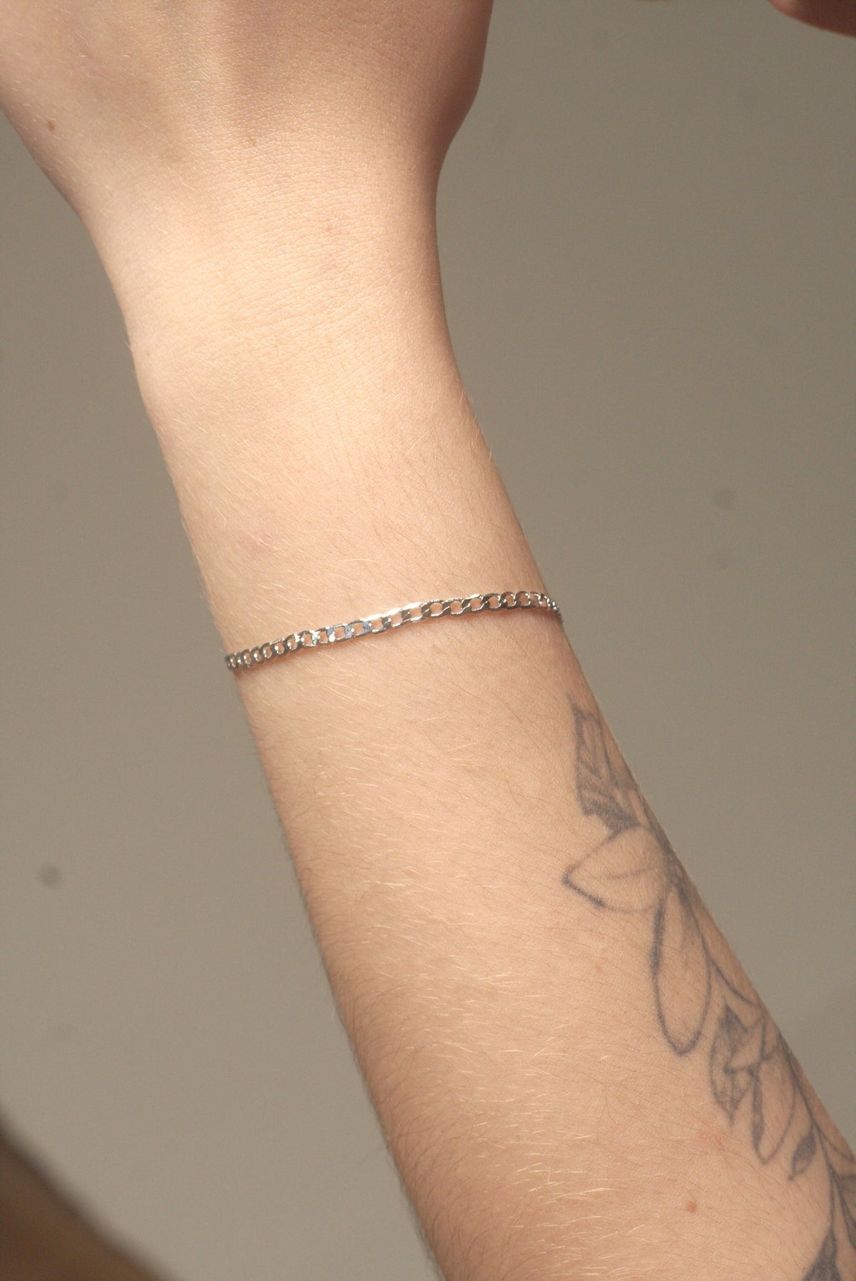 Pulseira Corrente Fina Prata 925