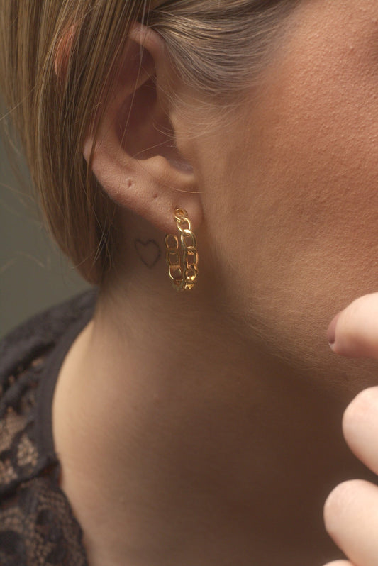Brinco Argola Vazado Sol de Verão