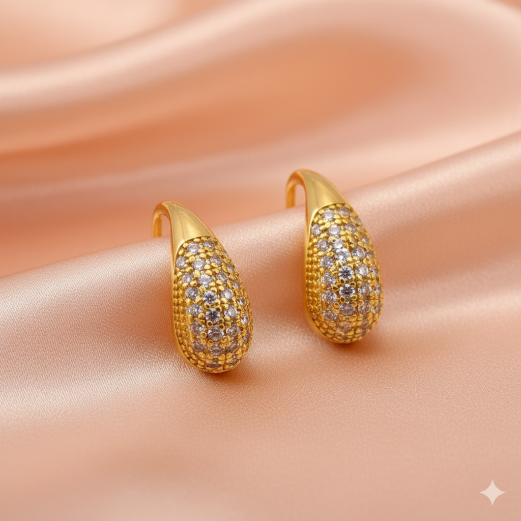 Brinco gota de orvalho