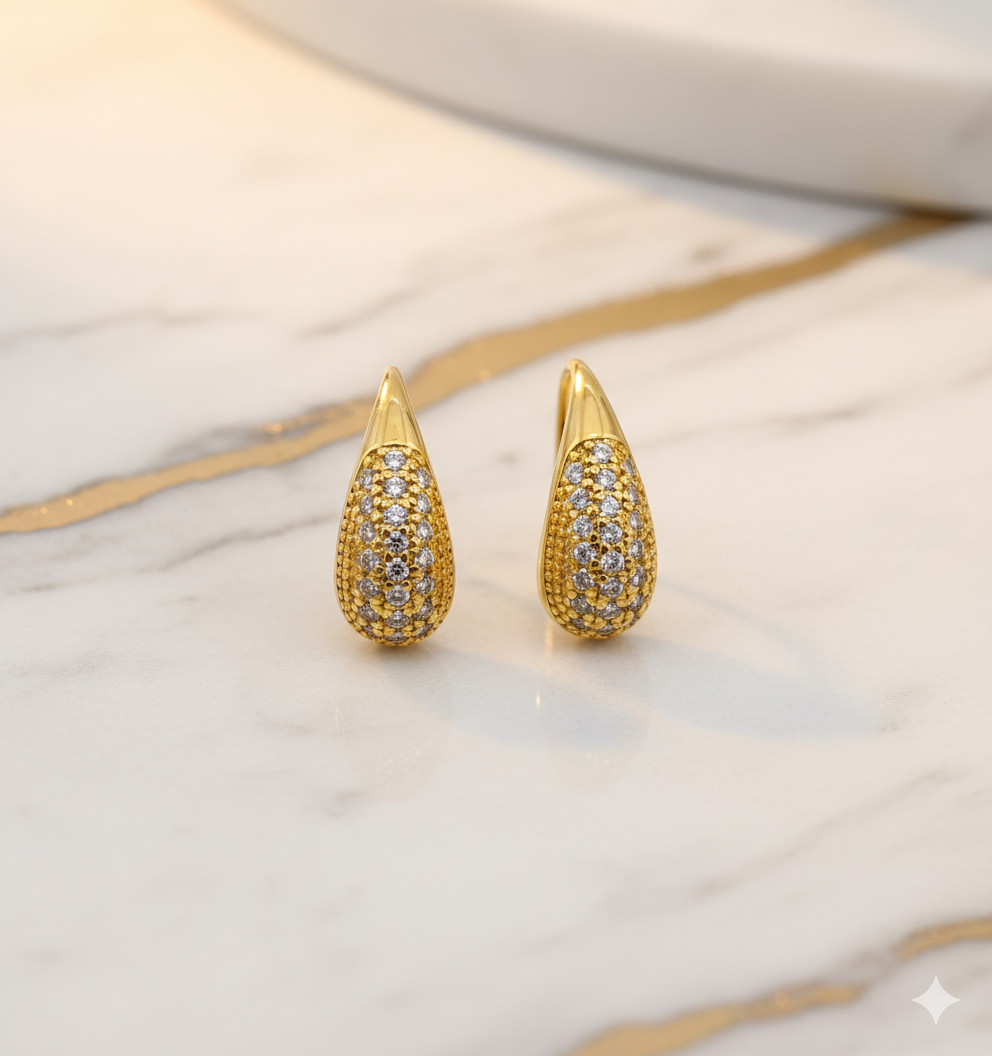 Brinco gota de orvalho