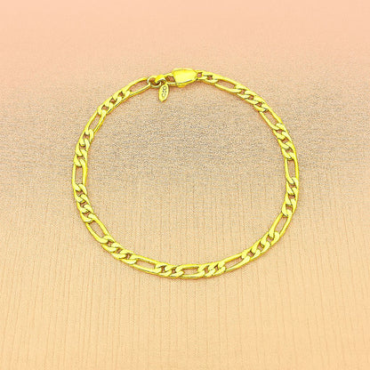 Pulseira folheada a ouro 18k