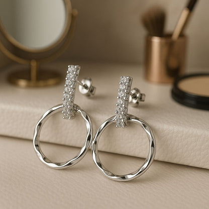 Brinco de argola Priscila