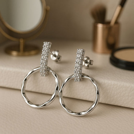 Brinco de argola Priscila