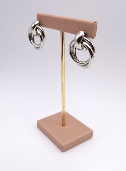 Brinco Argola Dupla de Prata 925 – Beatriz