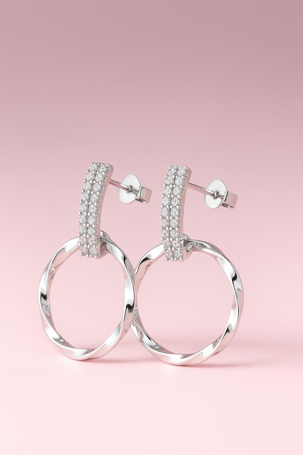 Brinco de argola Priscila