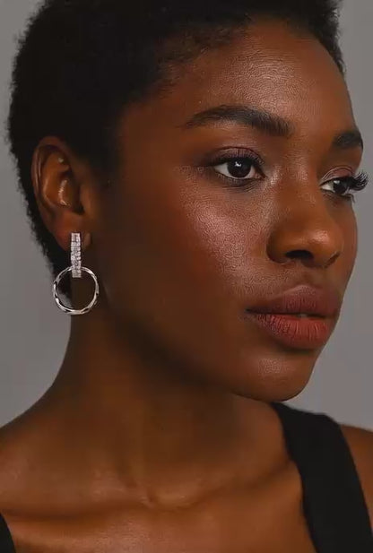 Brinco de argola Priscila